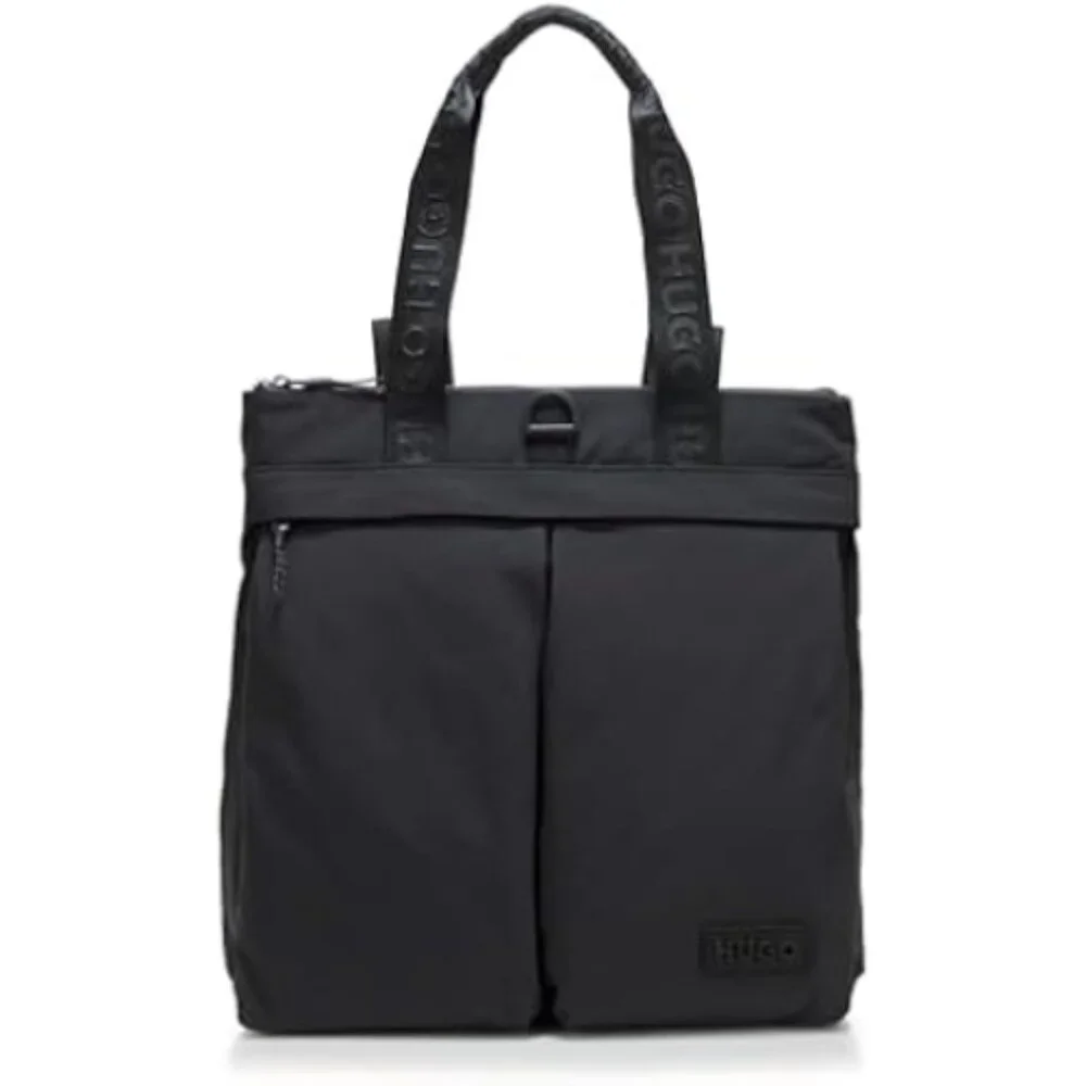 HUGO Taric Nylon Blend Tote Convertible Backpack NWT
